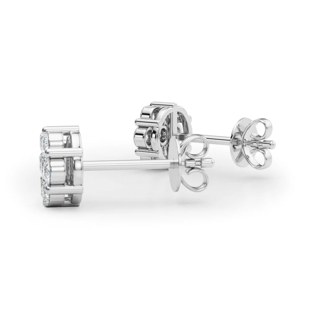 CLUSTER LAB DIAMOND STUDS