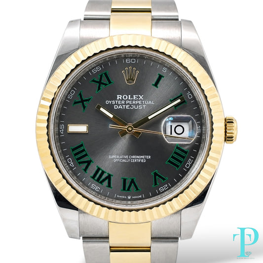 Pre-Owned 41MM Rolex Datejust “Wimbledon” Ref.126333 (2020)