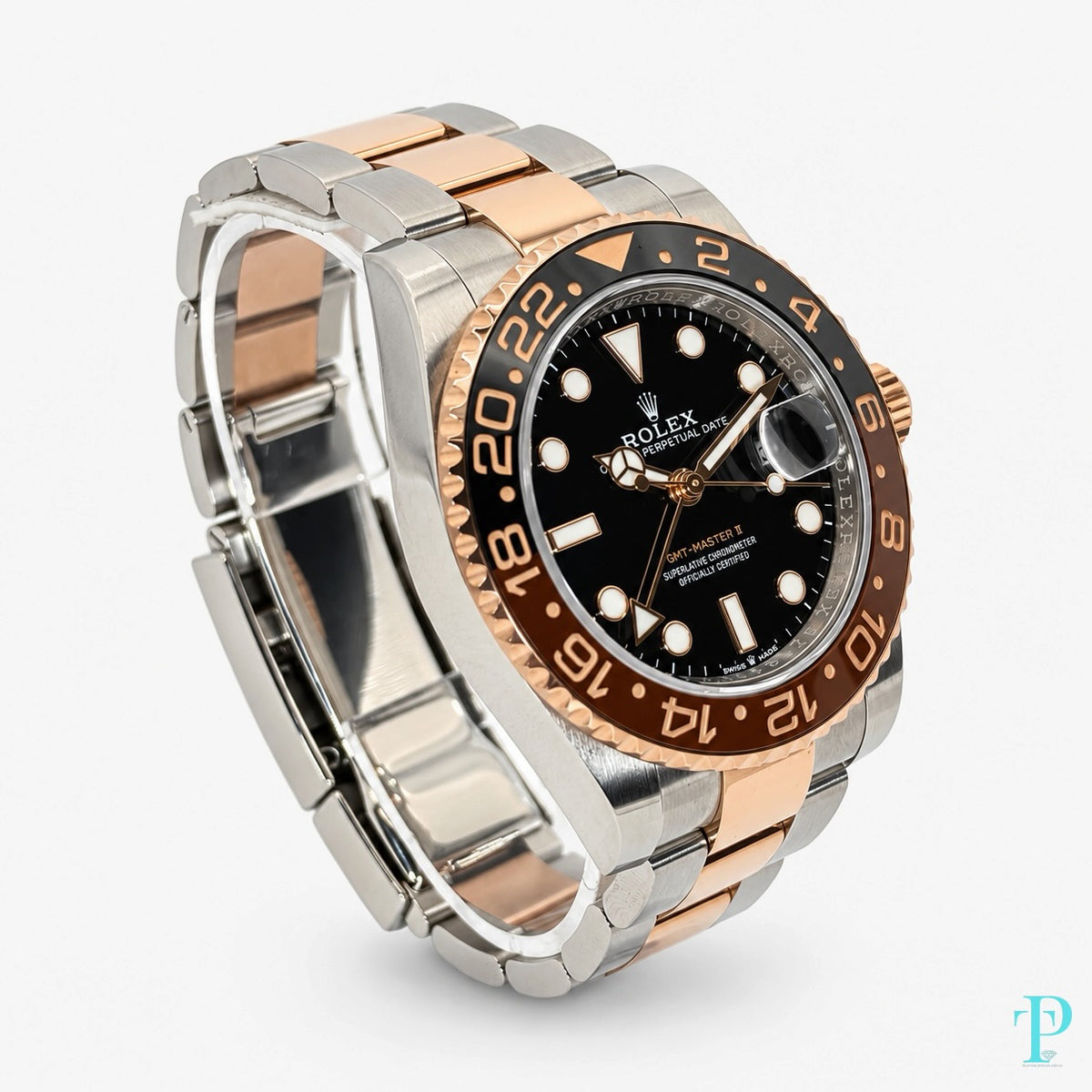 PRE-OWNED 40MM ROLEX GMT-MASTER II / REF.126710CHNR (2018-PRESENT) (ROOTBEER)