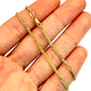 14Kt 1.5MM MICRO FRANCO LINK CHAIN