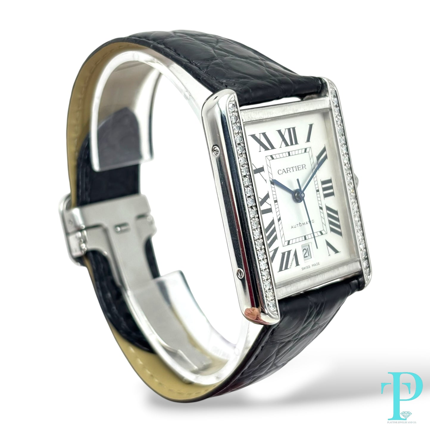 Pre-Owned 38MM Cartier Tank SOLO XL Automatic Ref.3515 (2018)