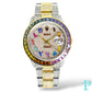 36MM ROLEX DATEJUST / ROSE GOLD TWO-TONE / 15.00CTW DIAMOND / 3.00CTW SAPPHIRE BEZEL / OYSTER BRACELET / AUTOMATIC Ref.16013