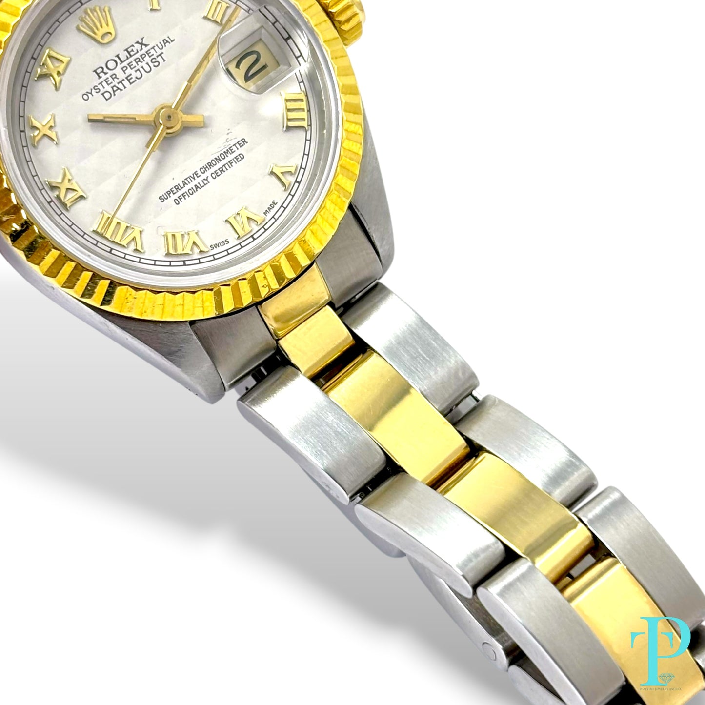 26MM ROLEX DATEJUST 18KT GOLD TWO-TONE LADIES WATCH Ref.6917