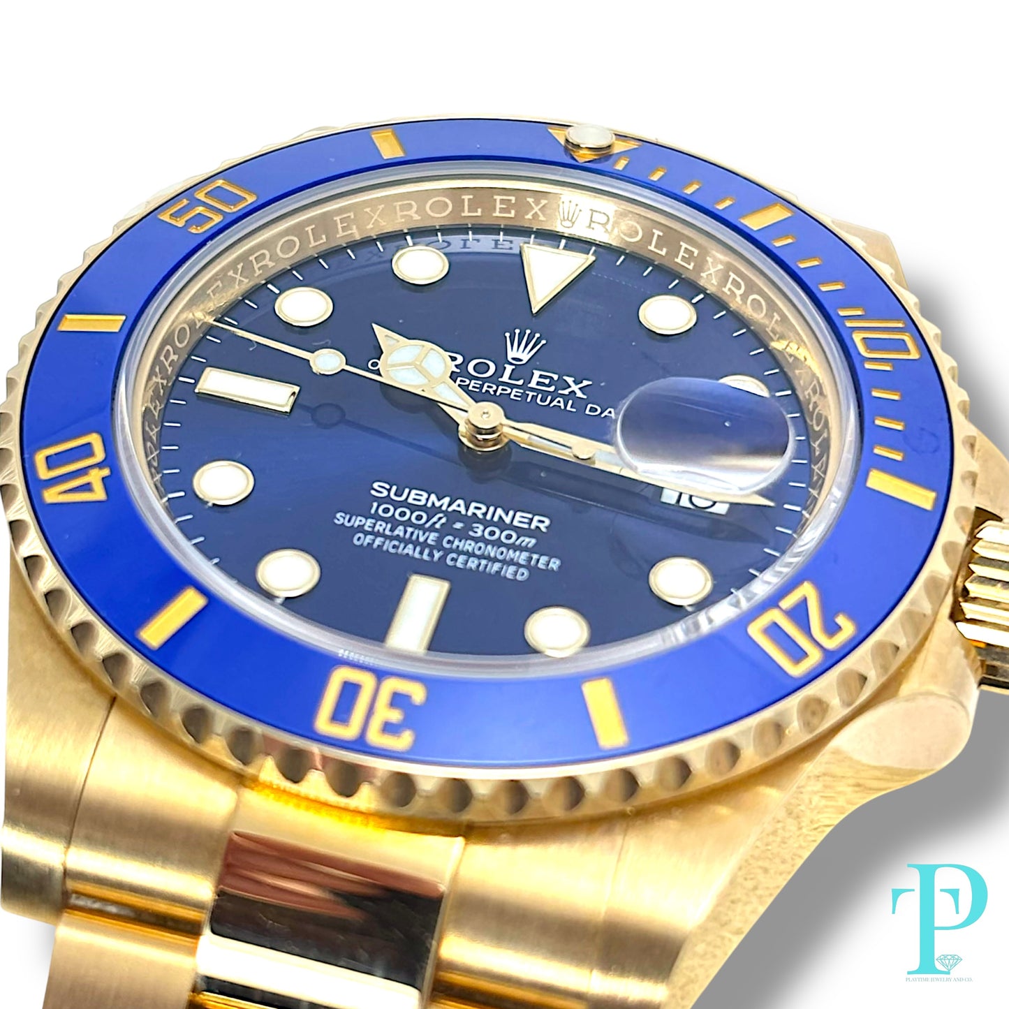 41MM ROLEX SUBMARINER / REF. 126618LB / 18KT YELLOW GOLD MEN’S WATCH