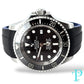 44MM ROLEX DEEPSEA / OYSTER FLEX RUBBER BAND / BLACK DIAL / DATE-FUNCTION / OYSTER-STEEL / AUTOMATIC MOVEMENT