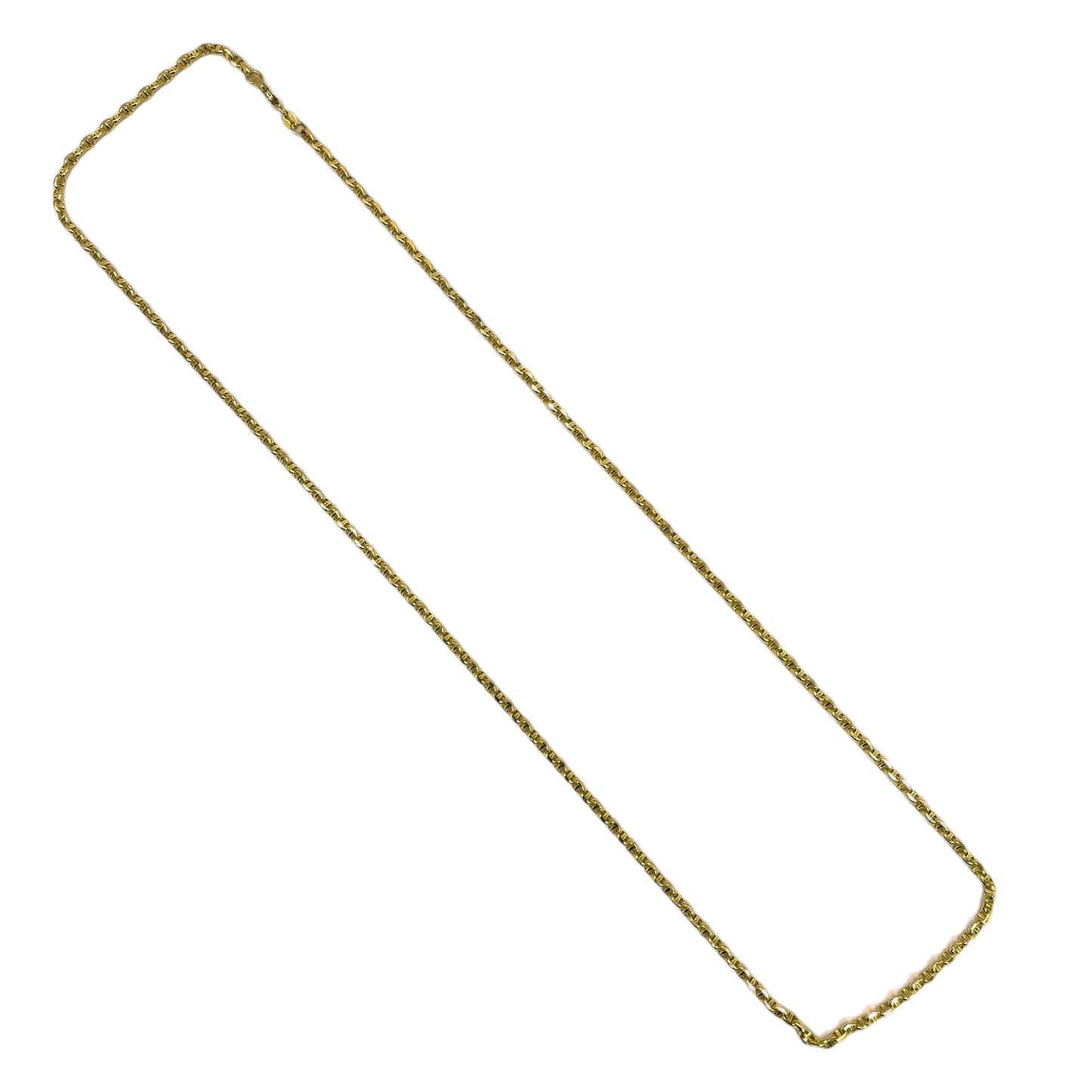 14Kt 3MM HOLLOW ANCHOR GUCCI LINK CHAIN