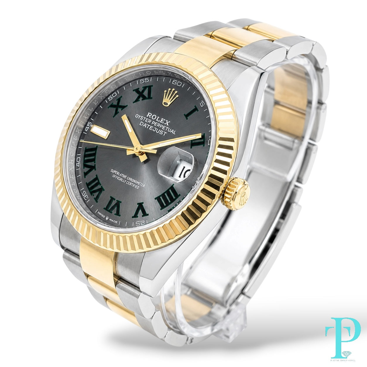 Pre-Owned 41MM Rolex Datejust “Wimbledon” 126333