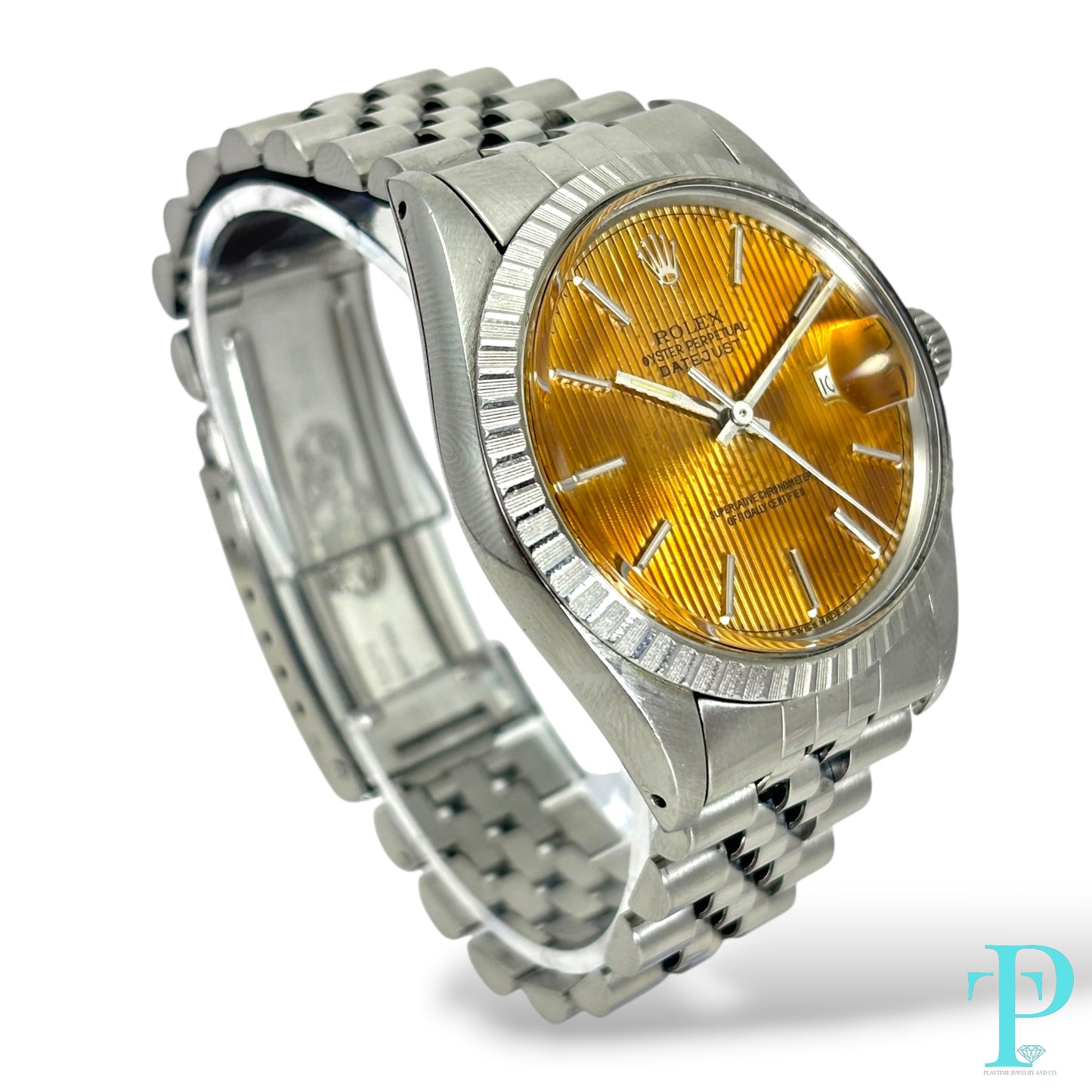 Pre-Owned 36MM Rolex Datejust Ref.16030 (1988)-Tapestry Dial
