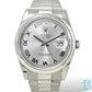 36MM ROLEX DAY-DATE 18KT WHITE GOLD MENS WATCH REF.228238