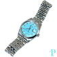 36MM ROLEX DATEJUST REF.16013 STAINLESS STEEL / TIFFANY BLUE DIAMOND DIAL