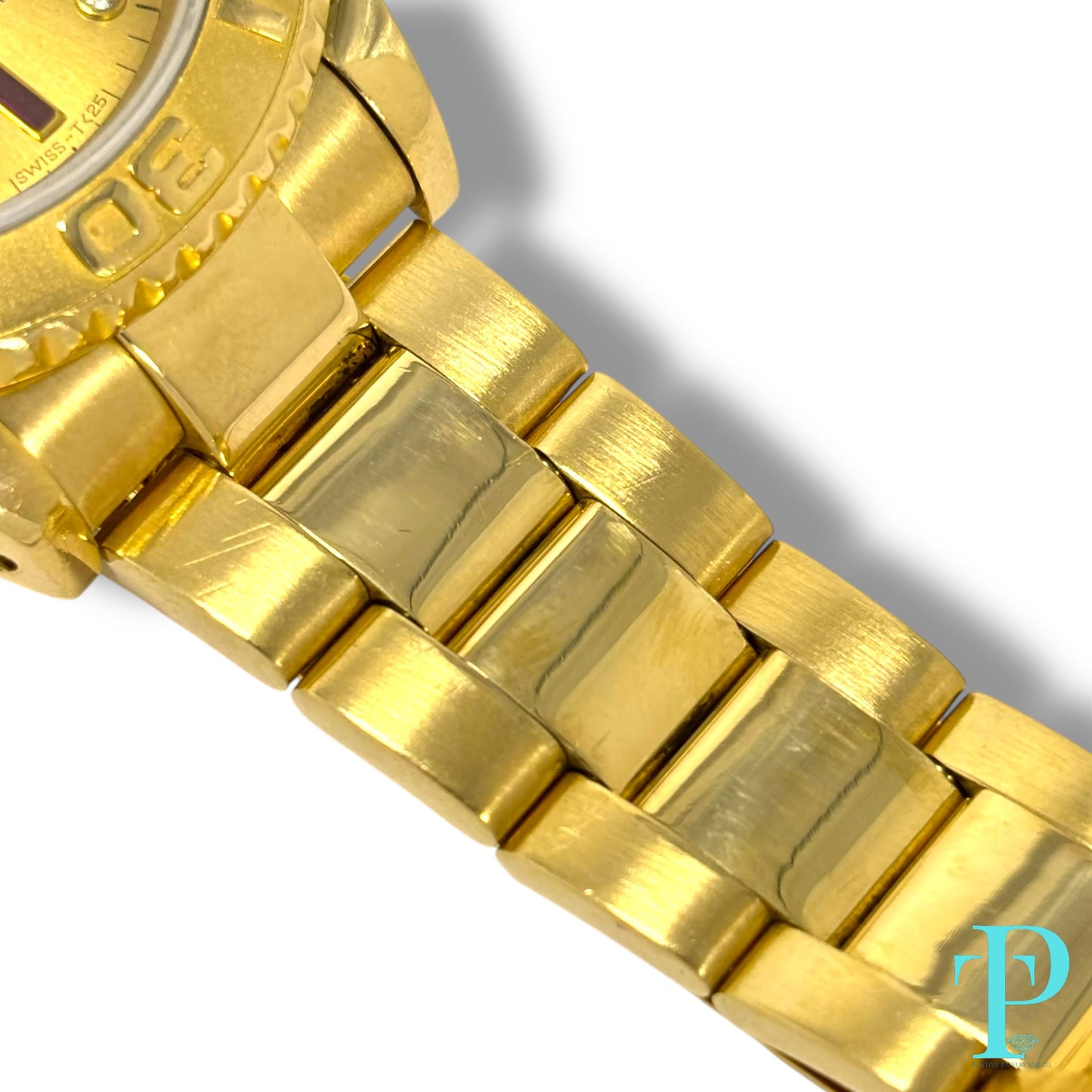 40MM ROLEX YACHT-MASTER / 18KT GOLD MENS WATCH Ref.16628