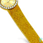 PIAGET 26MM 18KT GOLD & DIAMOND BEZEL LADIES VINTAGE COCKTAIL WATCH