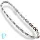 14KT WHITE GOLD / 166.0g 22” 15MM 17.56CTW DIAMOND / INFINITY LINK CHAIN