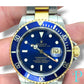 40MM ROLEX SUBMARINER / 18KT GOLD / STEEL TWO-TONE / BLUE DIAL / AUTOMATIC MOVEMENT / REF. 16613