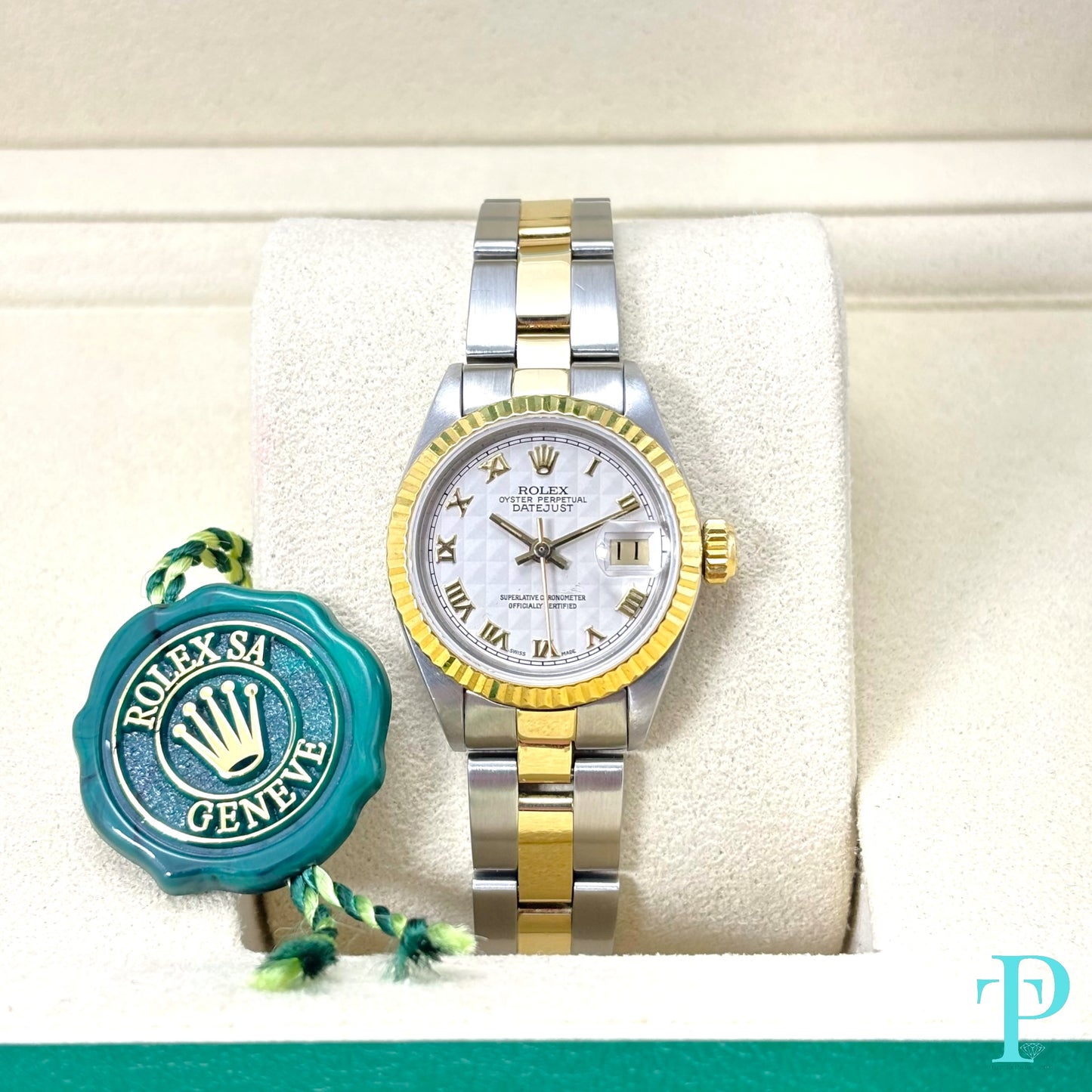 26MM ROLEX DATEJUST 18KT GOLD TWO-TONE LADIES WATCH Ref.6917