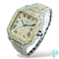 40MM CARTIER SANTOS XL JUMBO-DIAMOND BUSTDOWN