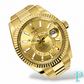 PRE-OWNED 42MM ROLEX SKY-DWELLER 18KT GOLD MENS WATCH REF.336938