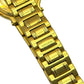 VINTAGE GUCCI 31MM GOLD PLATED DIAMOND DIAL WATCH
