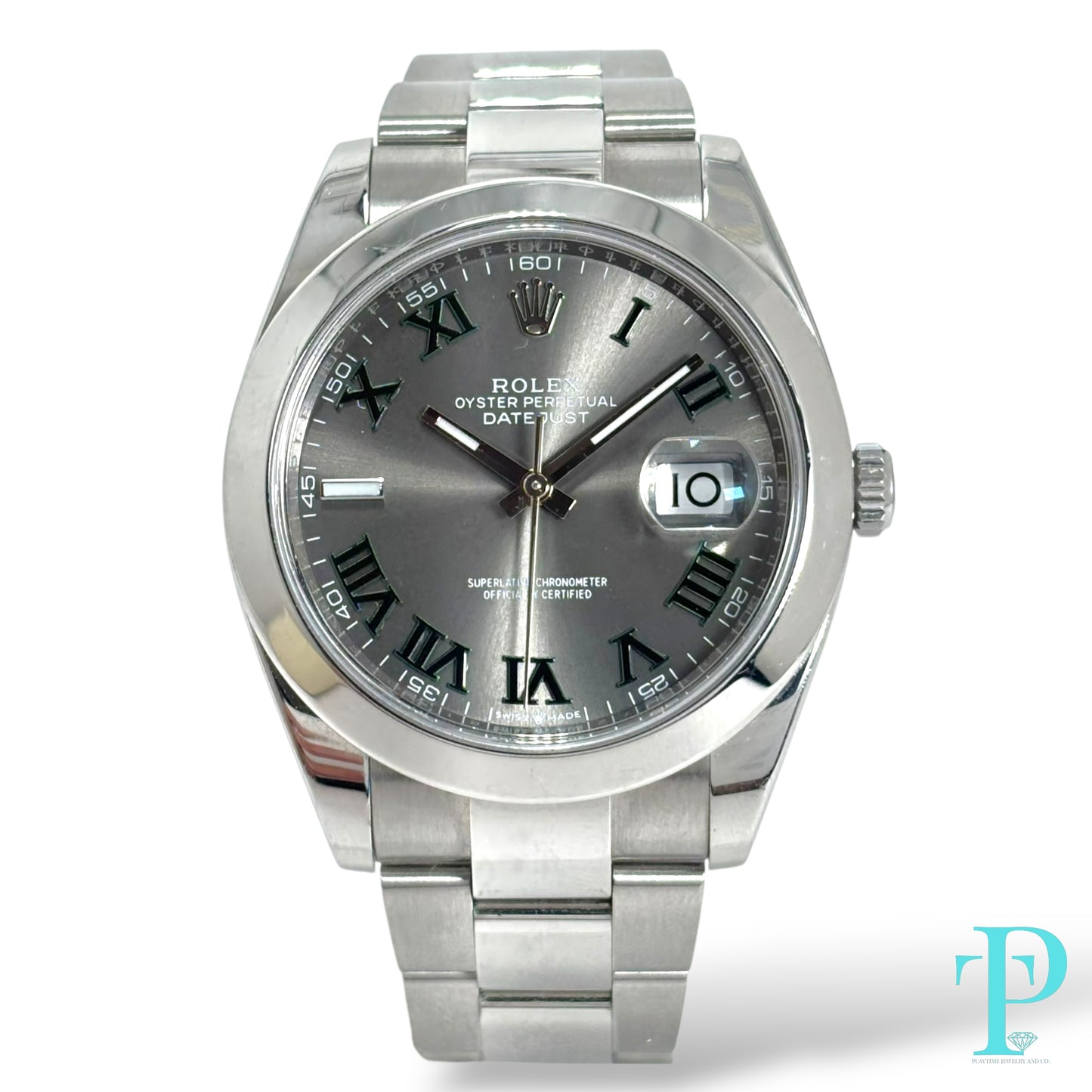 41MM ROLEX DATEJUST “WIMBLEDON” REF. 116300