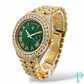 PRE-OWNED 41MM ROLEX DAY-DATE “PRESIDENTIAL” 18KT GOLD 30CTW DIAMOND BUSTDOWN