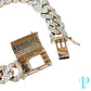 15MM 10KT ROSE GOLD MIAMI CUBAN/GUCCI HYBRID LINK DIAMOND BRACELET 8.5” 76.92g 13.56CTW