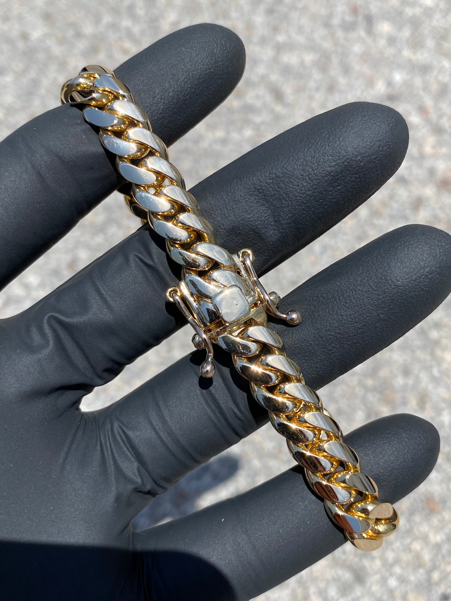 SOLID 14KT 9MM 56.3g 8" MIAMI CUBAN LINK BRACELET