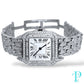31MM CARTIER PANTHERE DE CARTIER / BUSTDOWN / DIAMOND ENCRUSTED / STAINLESS STEEL / NATURAL DIAMONDS / WHITE ROMAN DIAL