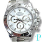 40MM ROLEX DAYTONA / STAINLESS STEEL / WHITE AND SILVER DIAL / OYSTER BRACELET / CHRONOGRAPH / AUTOMATIC MOVEMENT / REF.116520