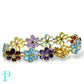 10KT YELLOW GOLD “FLOWERS OF SPRING” LADIES BRACELET