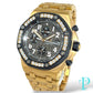 AUDEMARS PIAGUET ROYAL OAK OFFSHORE 44MM / 18KT ROSE GOLD / FACTORY DIAMOND BLACK RUBBER BEZEL / CHRONOGRAPH/ AUTOMATIC