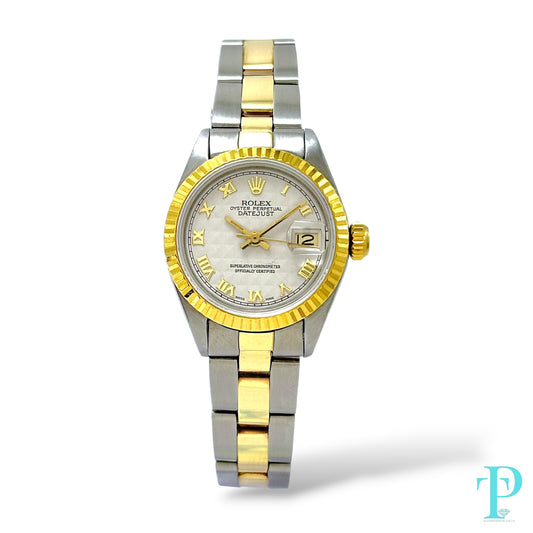 26MM ROLEX DATEJUST 18KT GOLD TWO-TONE LADIES WATCH Ref.6917