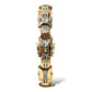 10MM 14KT ROSE GOLD “FANCY” DIAMOND LINK BRACELET 8.05CTW