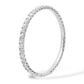 3.0MM 10-POINTER ENTIRE DIAMOND FLEX BANGLE BRACELET
