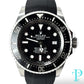 44MM ROLEX DEEPSEA / OYSTER FLEX RUBBER BAND / BLACK DIAL / DATE-FUNCTION / OYSTER-STEEL / AUTOMATIC MOVEMENT