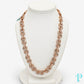 14KT ROSE GOLD DIAMOND SET INFINITY CHAIN 15.5MM 22” 163g (LGD)