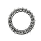 14KT WHITE GOLD VVS-1 IGI CERTIFIED 16.5CTW DIAMOND EMERALD CUT ETERNITY BAND