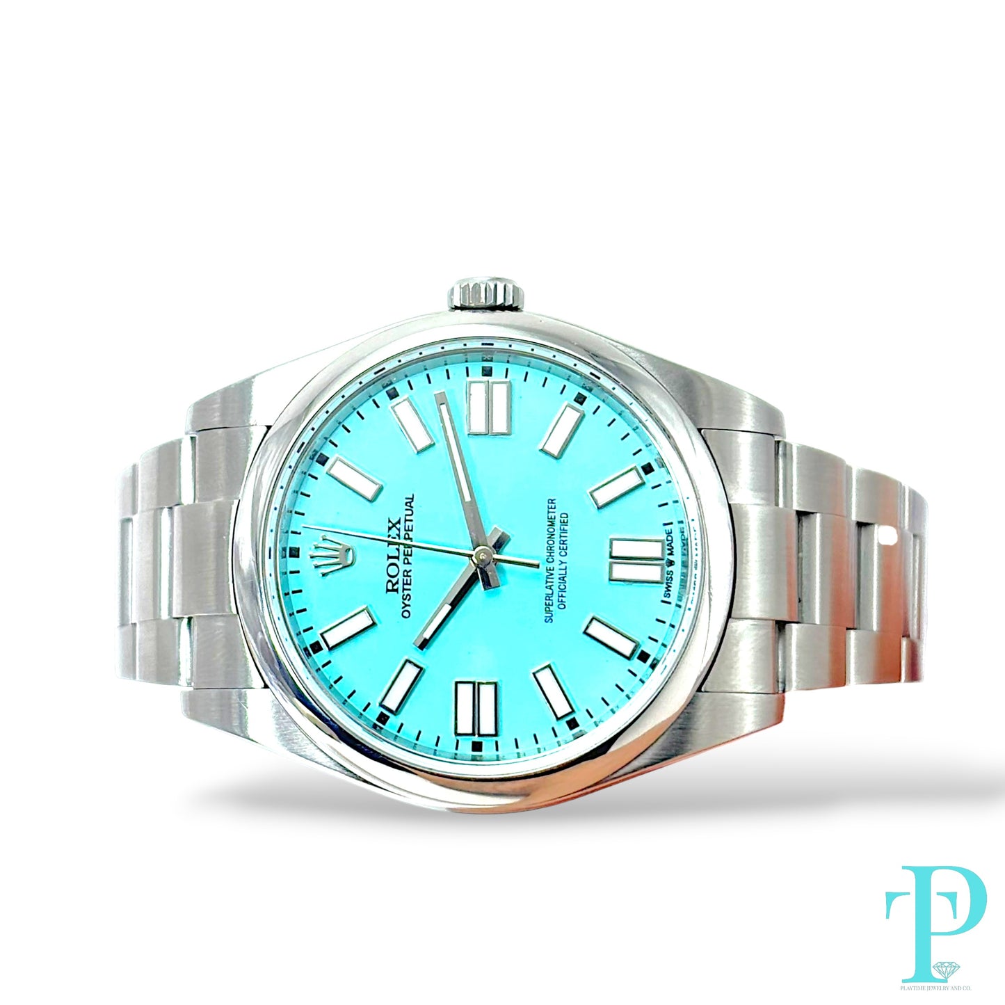 40MM ROLEX OYSTER PERPETUAL REF.124300 MENS WATCH