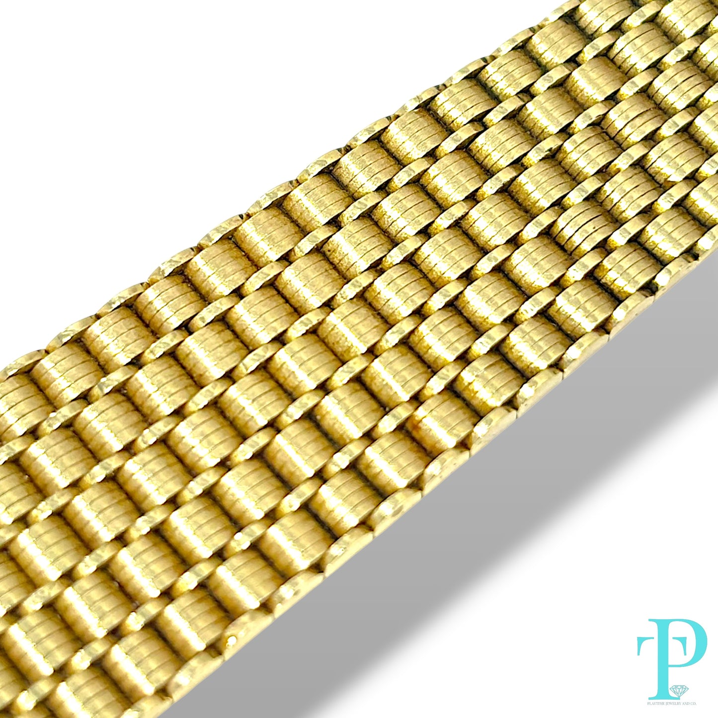36MM VINTAGE GENÈVE 14KT SOLID GOLD RECTANGULAR WATCH