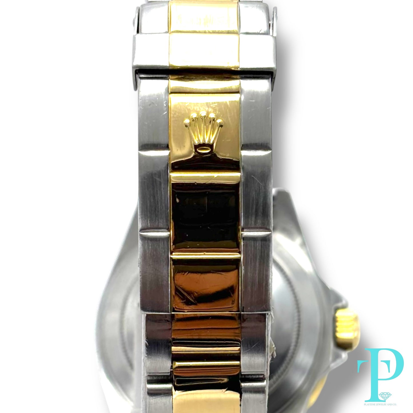40MM ROLEX SUBMARINER / 18KT GOLD / STEEL TWO-TONE / BLUE DIAL / AUTOMATIC MOVEMENT / REF. 16613