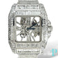 44MM CARTIER SANTOS 100 BAGUETTE CHANDELIER 61.00CTW VVS-1