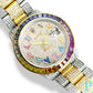 36MM ROLEX DATEJUST / ROSE GOLD TWO-TONE / 15.00CTW DIAMOND / 3.00CTW SAPPHIRE BEZEL / OYSTER BRACELET / AUTOMATIC Ref.16013