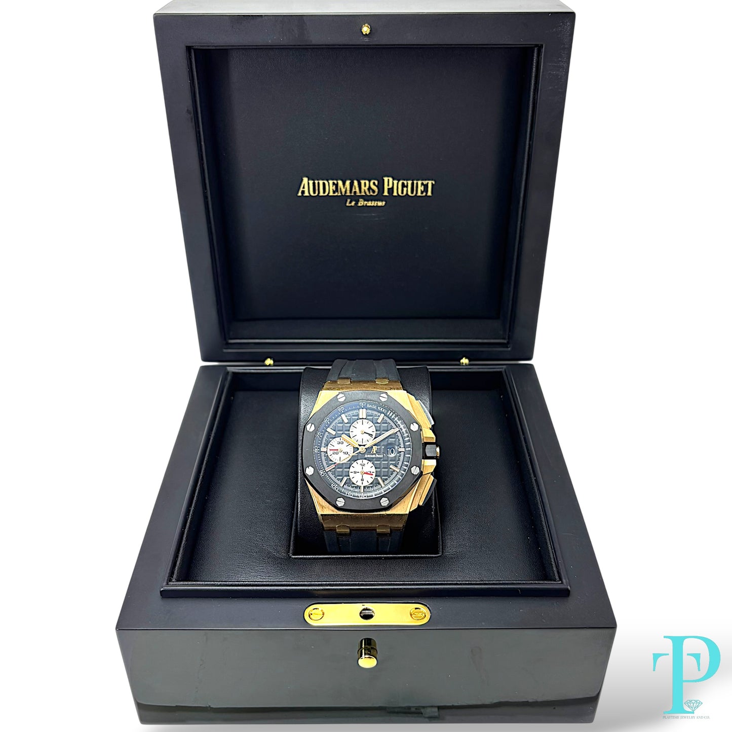 44MM AUDEMARS PIGUET ROYAL OAK OFFSHORE CHRONOGRAPH 18KT ROSE GOLD — REF. 26401RO.OO.A002CA.01