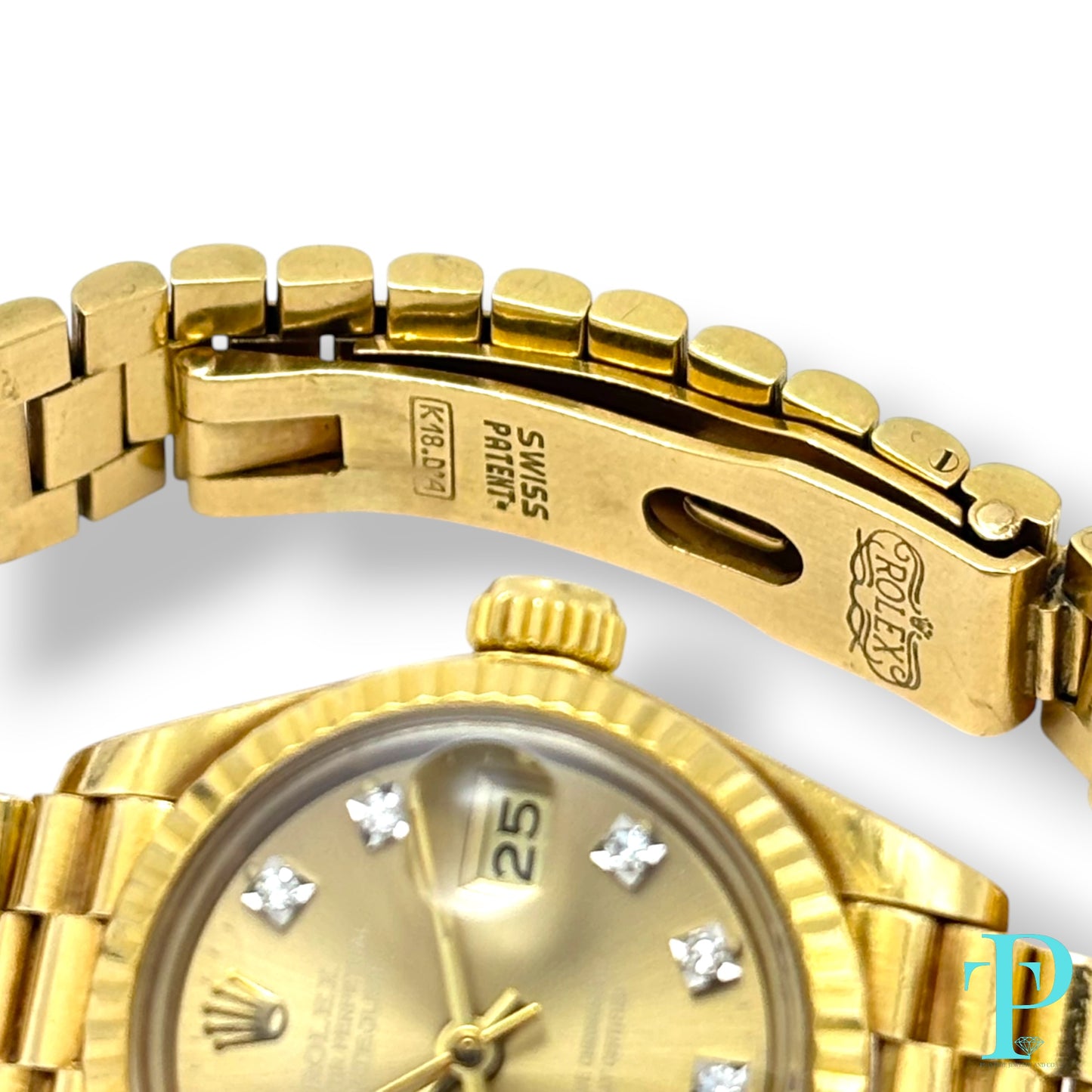26MM ROLEX DATEJUST 18KT GOLD LADIES WATCH Ref.6917