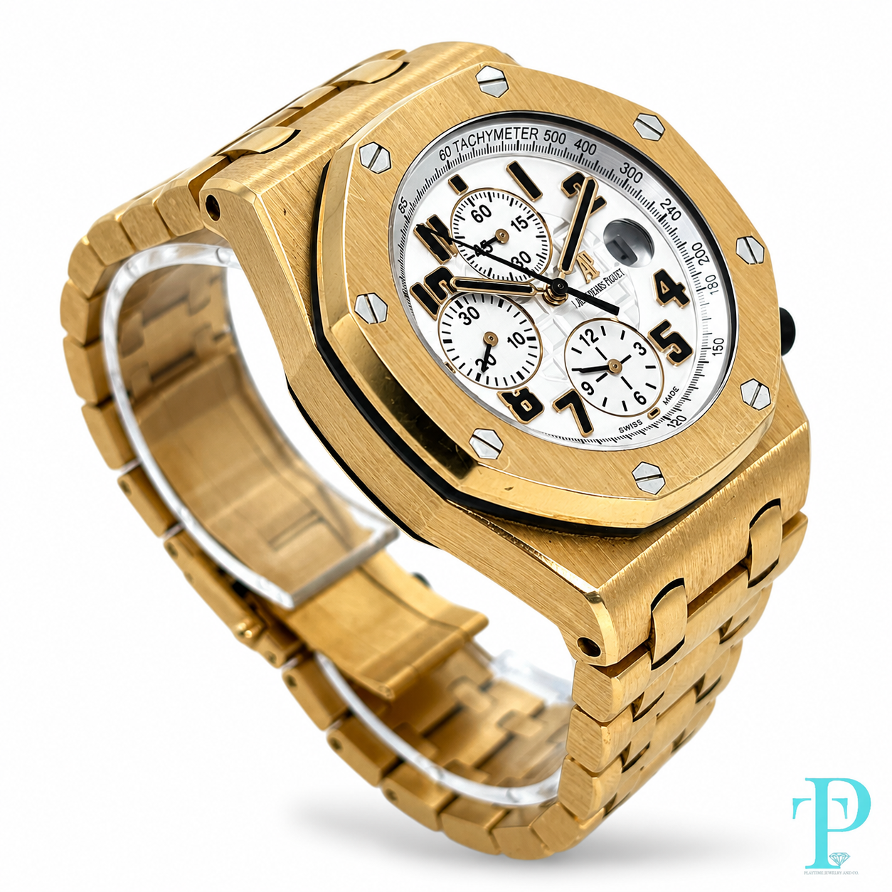44MM ROYAL OAK OFFSHORE CHRONOGRAPH 18KT ROSE GOLD MENS WATCH (ref. 26170OR.OO.1000OR.01)
