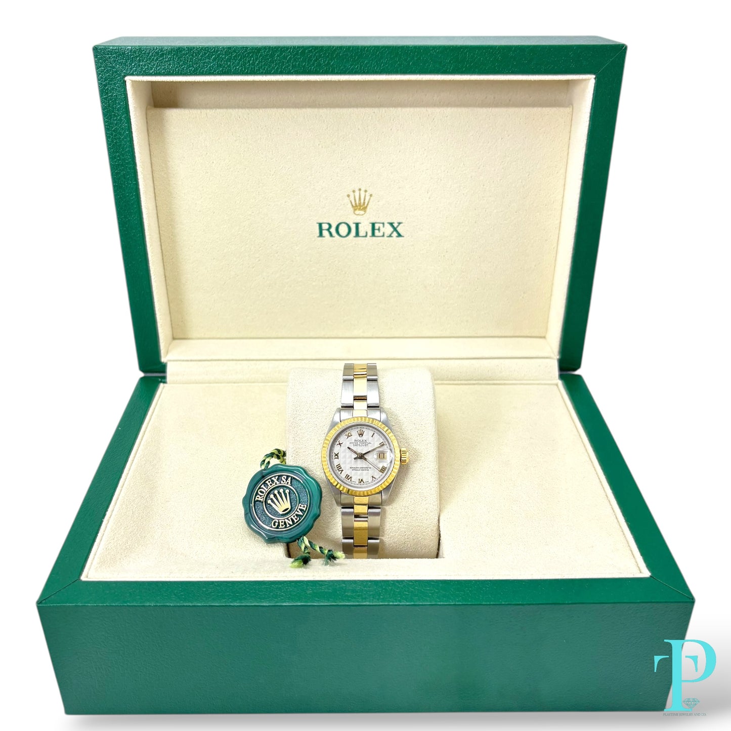 26MM ROLEX DATEJUST 18KT GOLD TWO-TONE LADIES WATCH Ref.6917