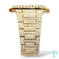 PATEK PHILIPPE 40MM 18KT ROSE GOLD BUSTDOWN/DIAMOND ENCRUSTED