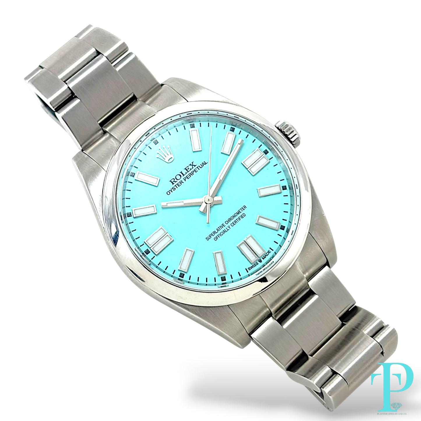 40MM ROLEX OYSTER PERPETUAL REF.124300 MENS WATCH