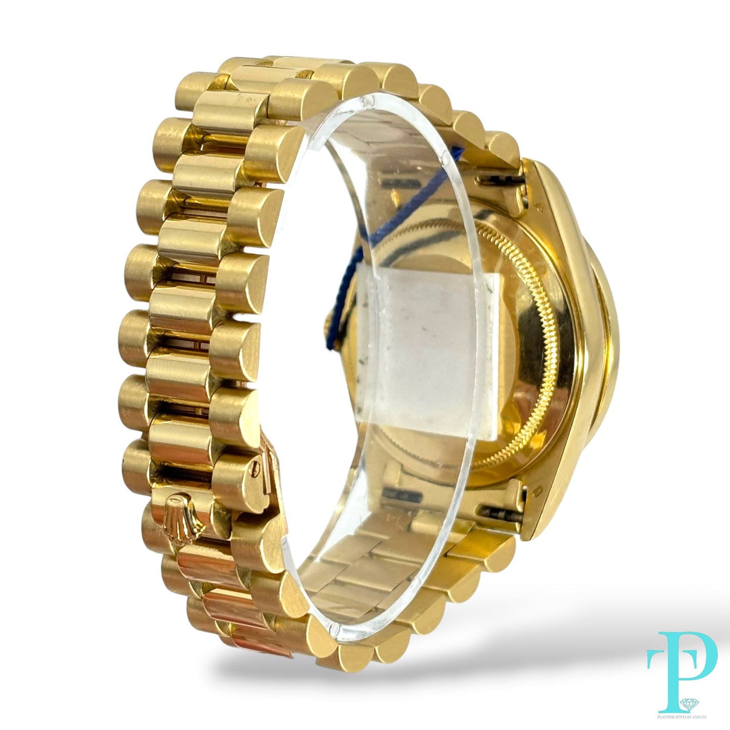 Pre-Owned 36MM ROLEX DAY-DATE 18038 (1988) R-Serial