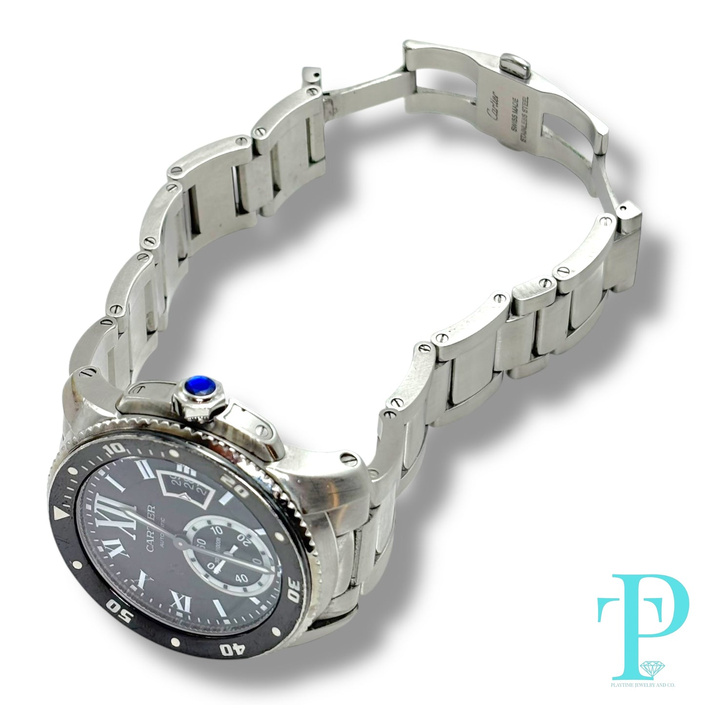 42MM CARTIER CALIBRE DE CARTIER  / STAINLESS STEEL / AUTOMATIC