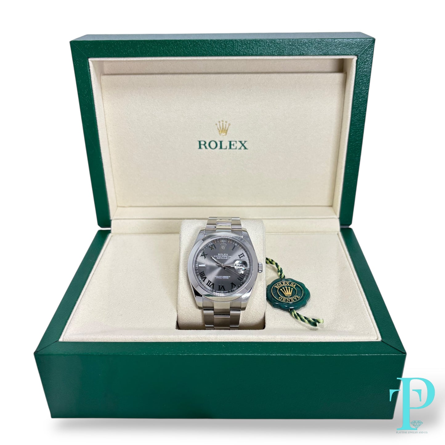 41MM ROLEX DATEJUST “WIMBLEDON” REF. 116300